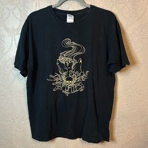The Furles Band T T-shirt black good condition L large